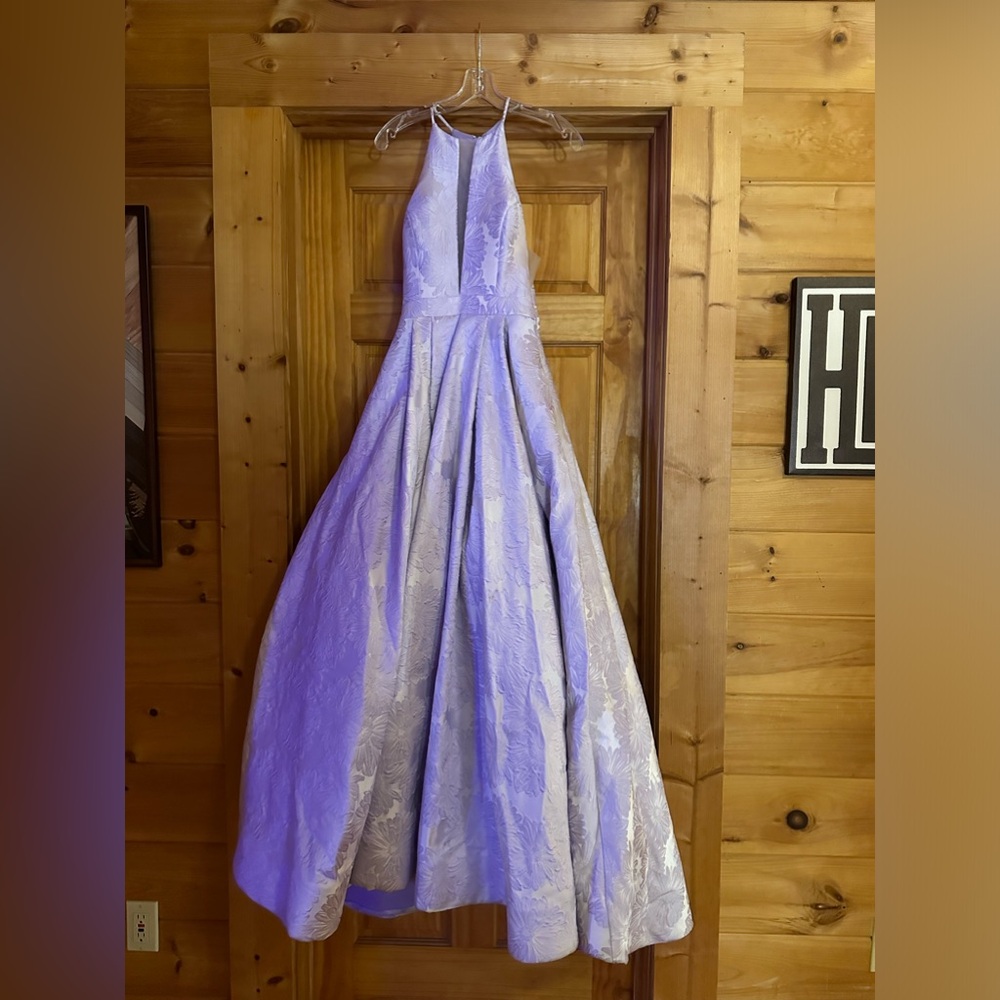 Sherri Hill Purple Formal Dress